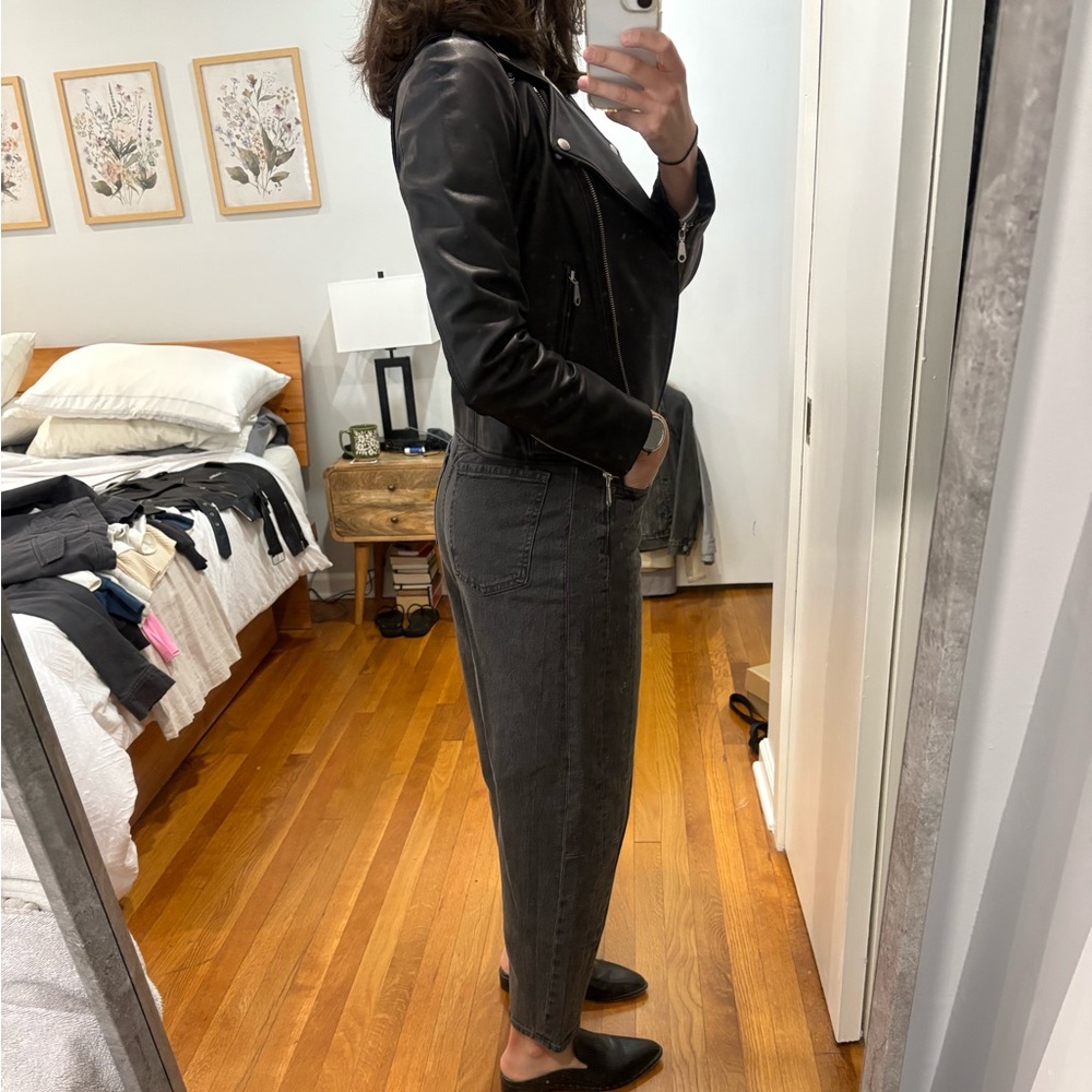 Rebecca Minkoff Black Leather Jacket - Picture 5 of 11
